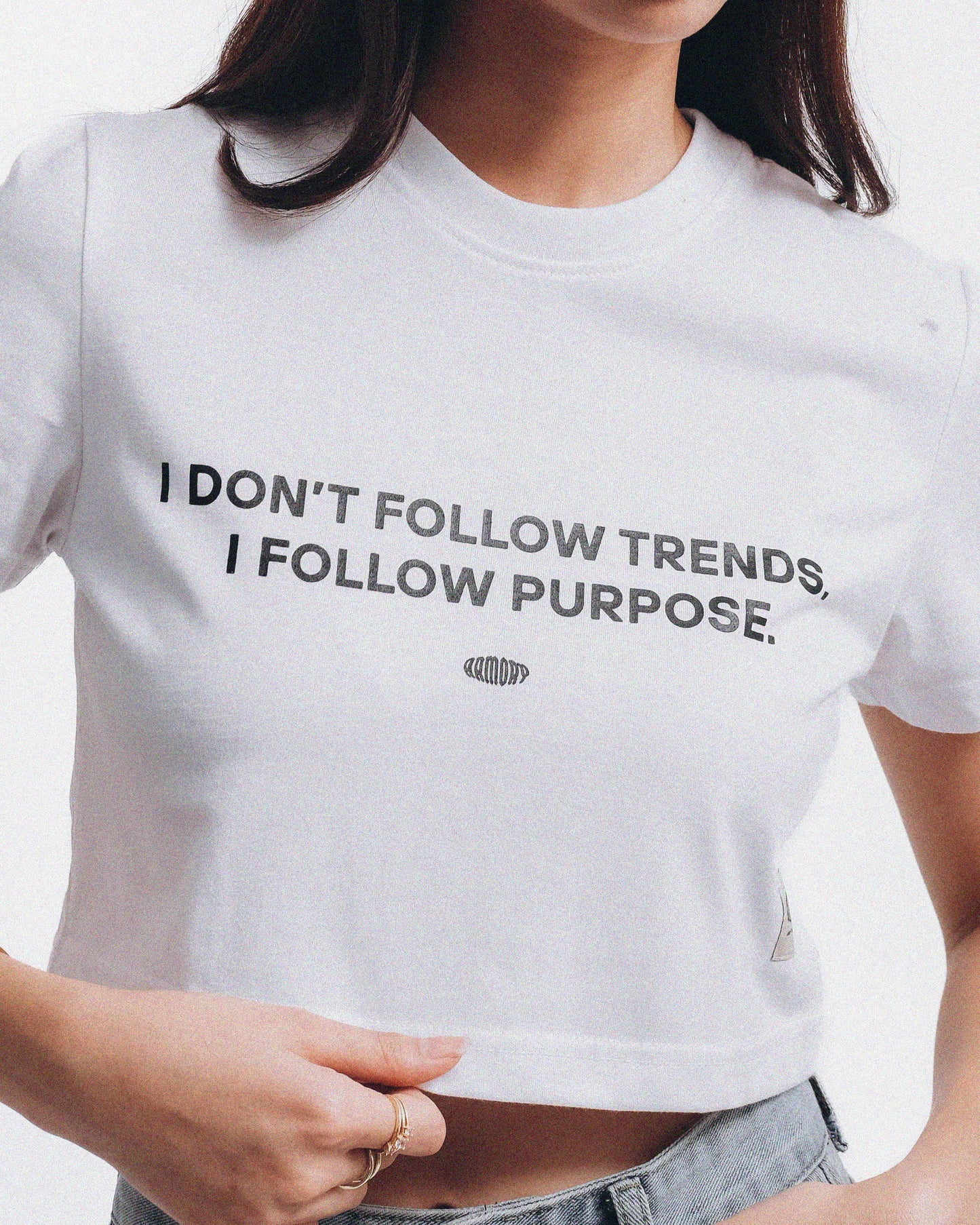 Purpose croptop (White)