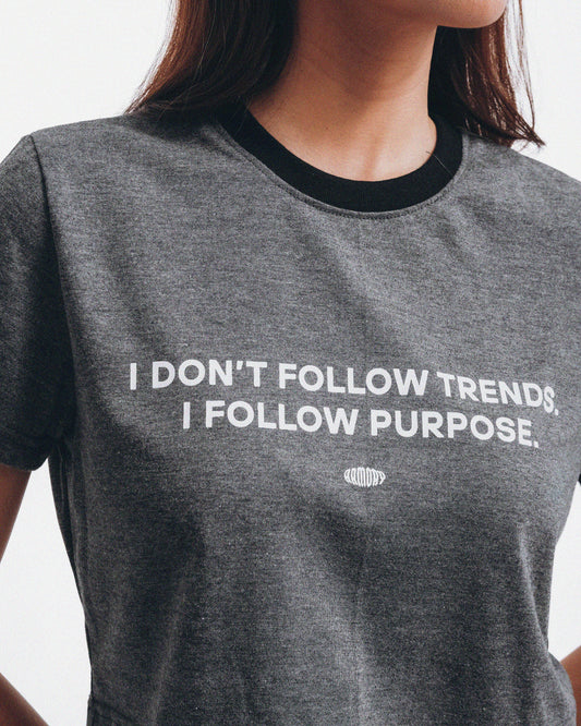 Purpose croptop (Gray)