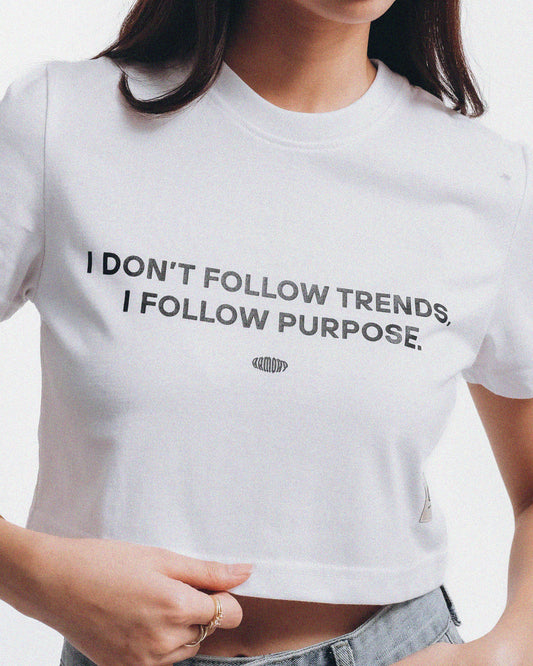 Purpose croptop (White)